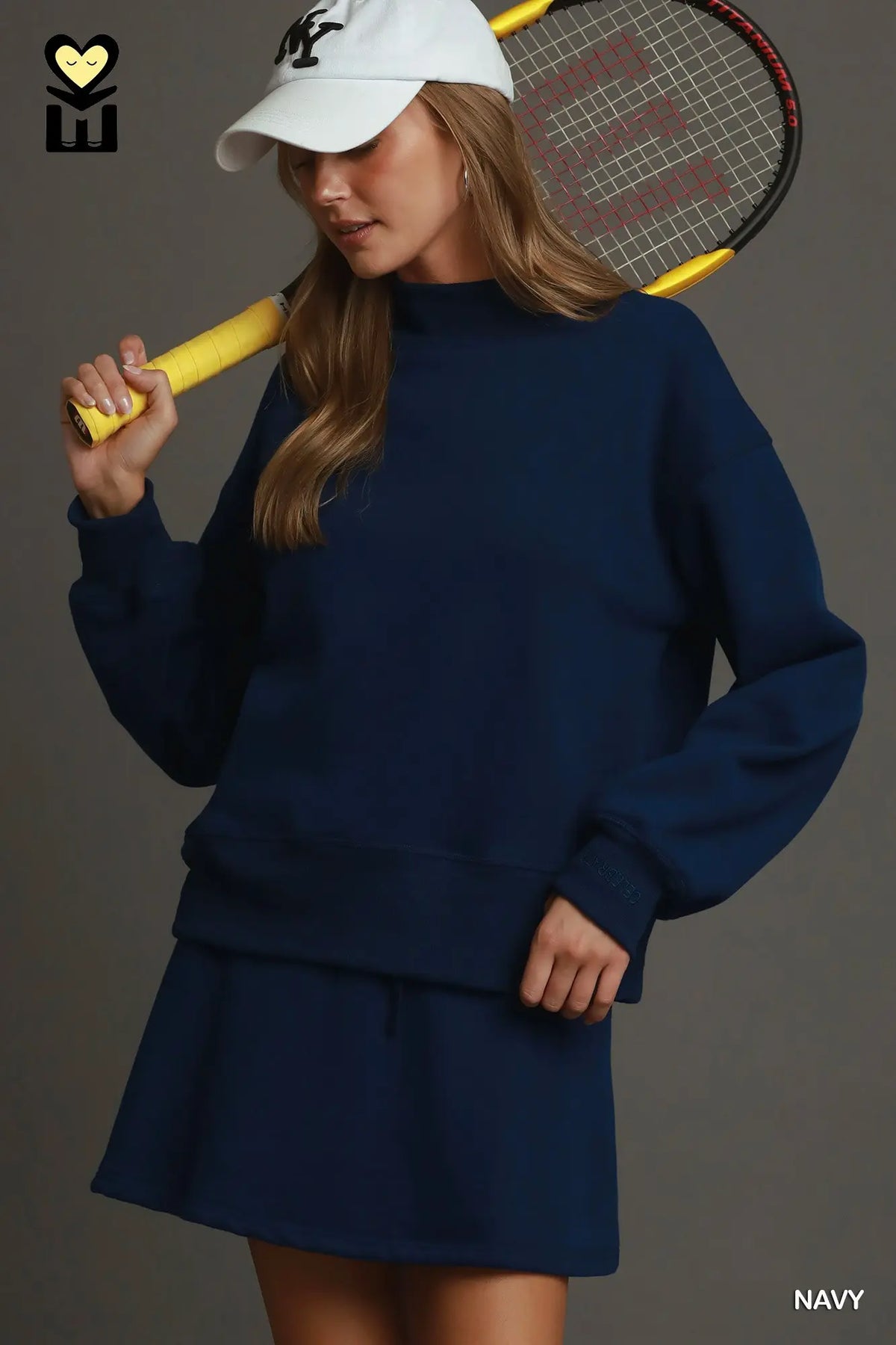 Everfleece Mock Neck Sweatshirt Set