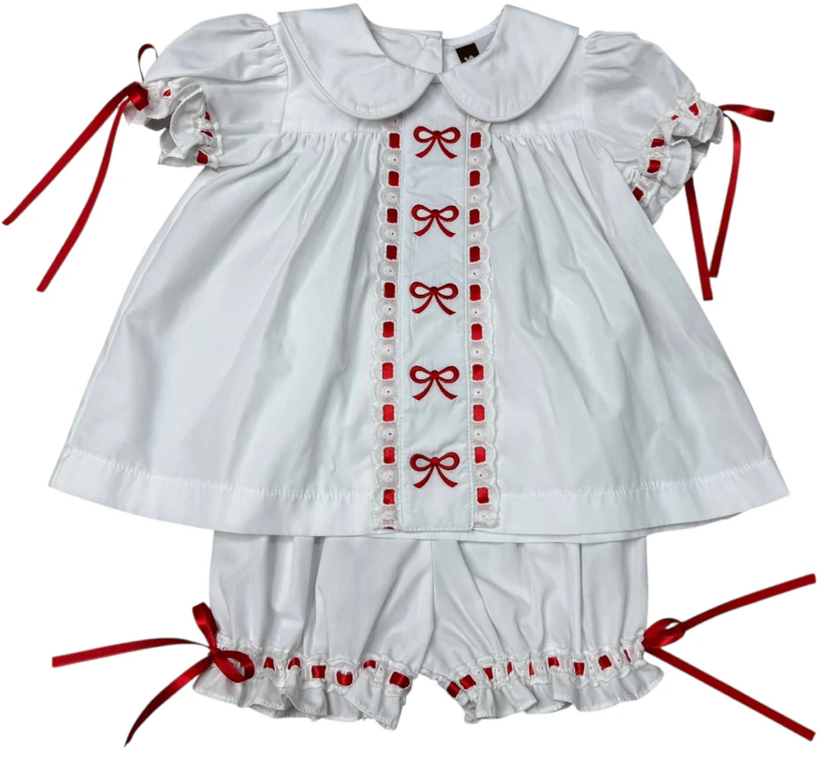 Bows and Lace Bloomer Set