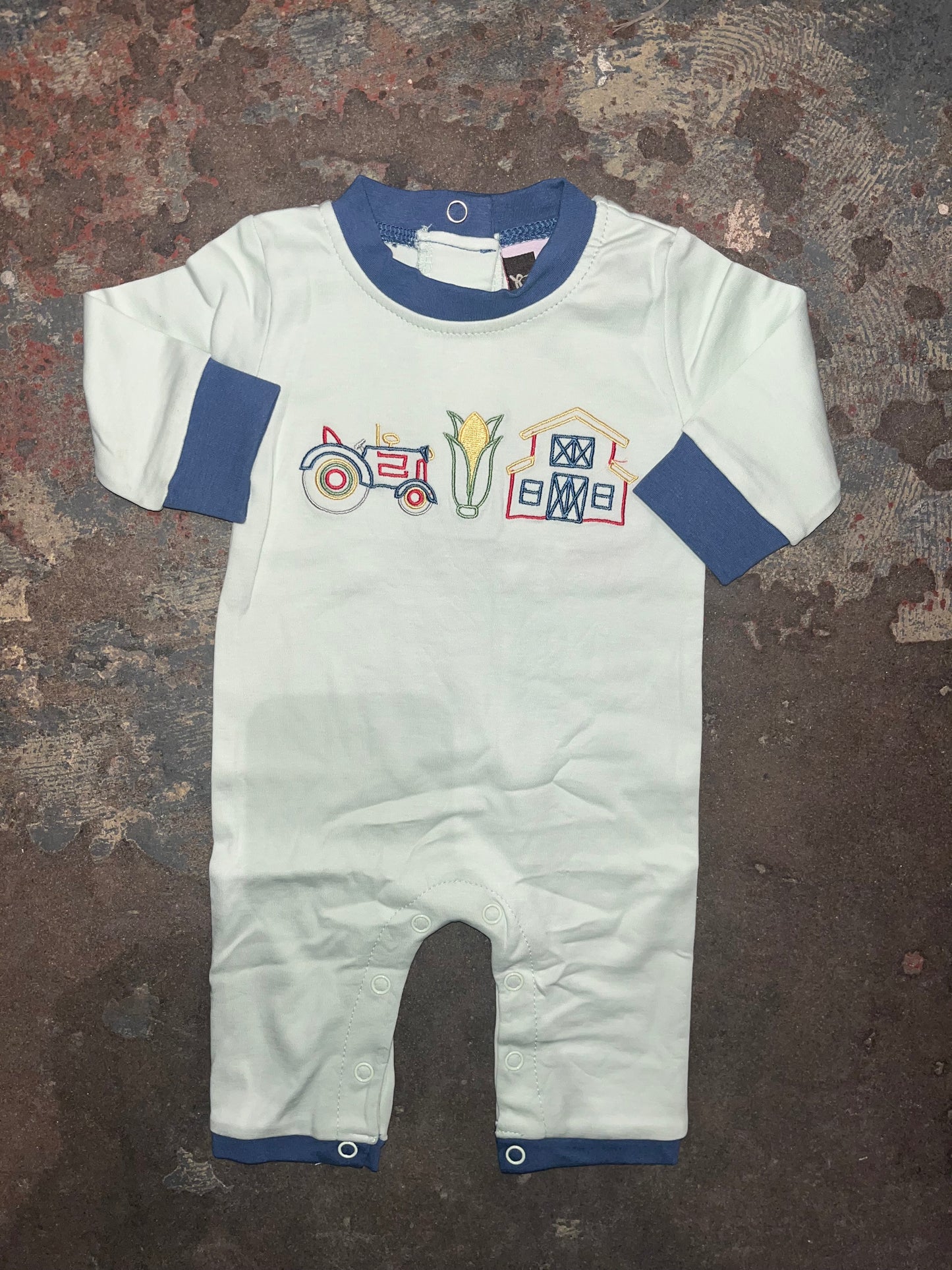 Down on the Farm Boys Romper