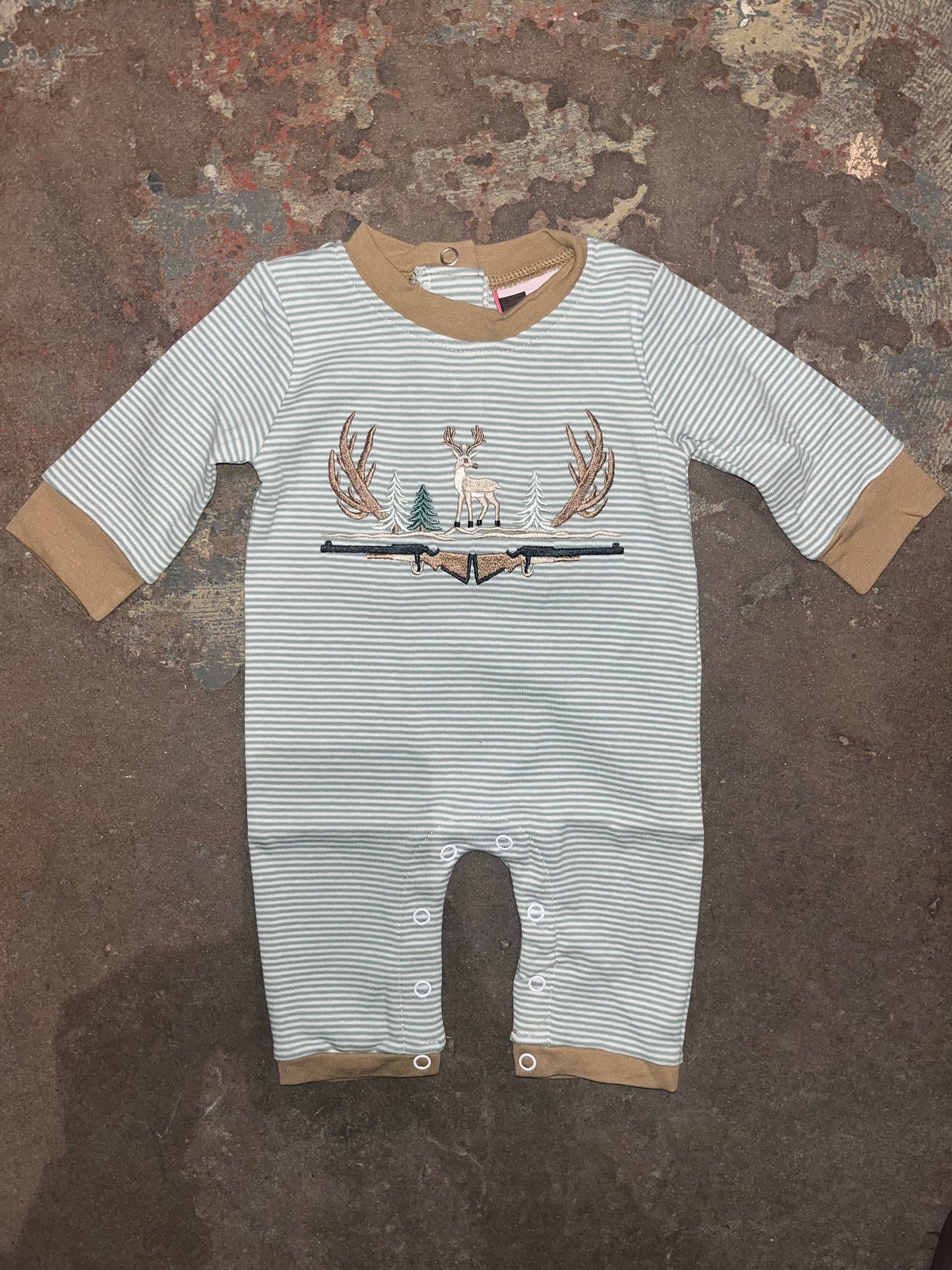 Forest Friends Boys Romper