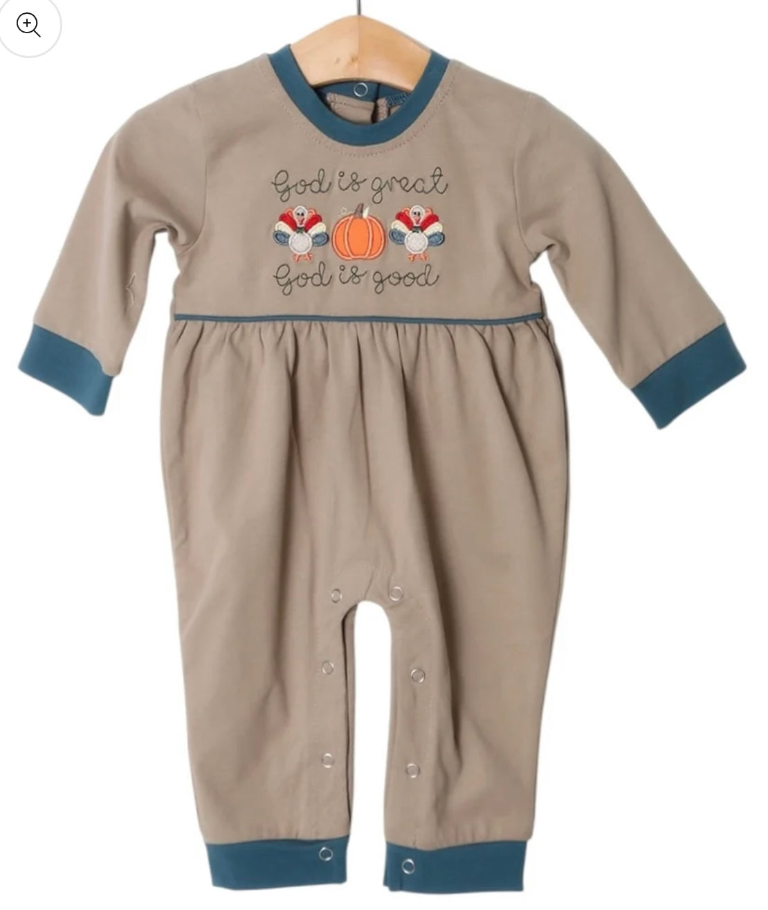 God is Great Boys Romper