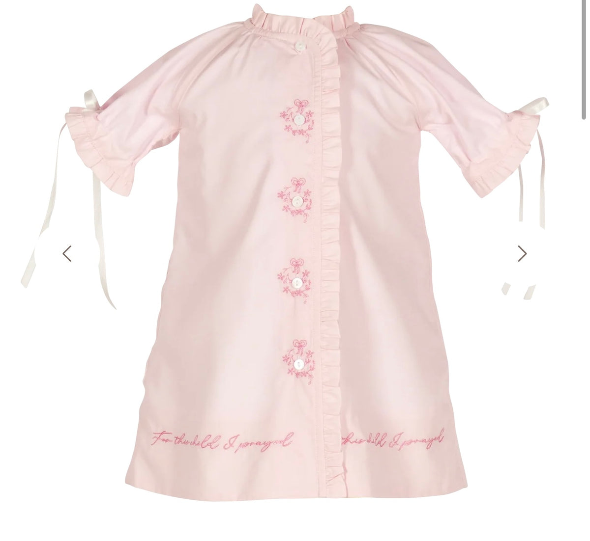 Yellow Lamb For This Child I Have Prayed Daygown