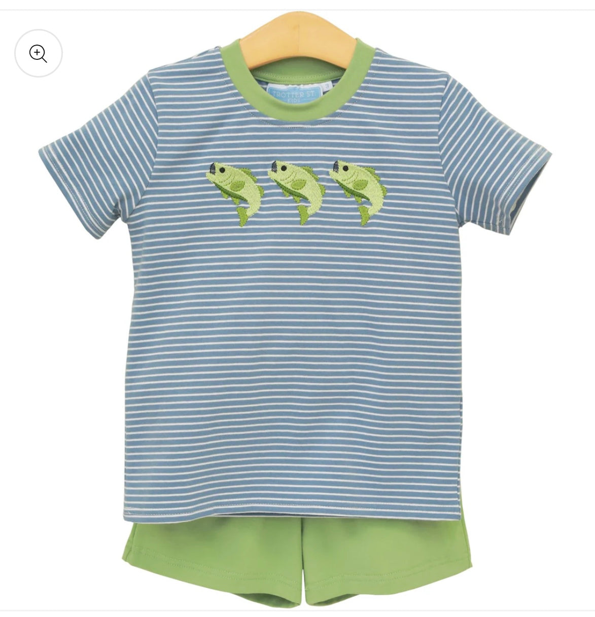TSK Hooked on Fishing Short Set