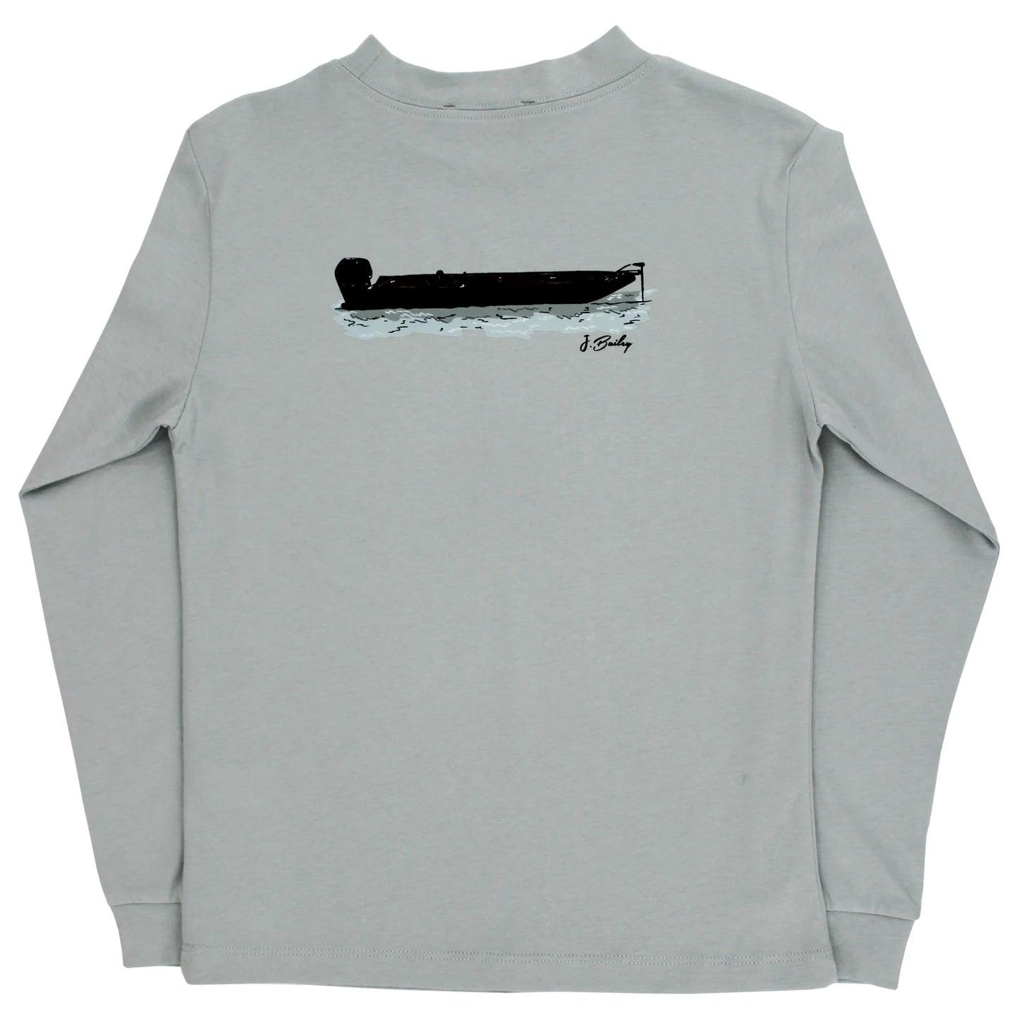 LS Logo Tee Jon Boat/Moss