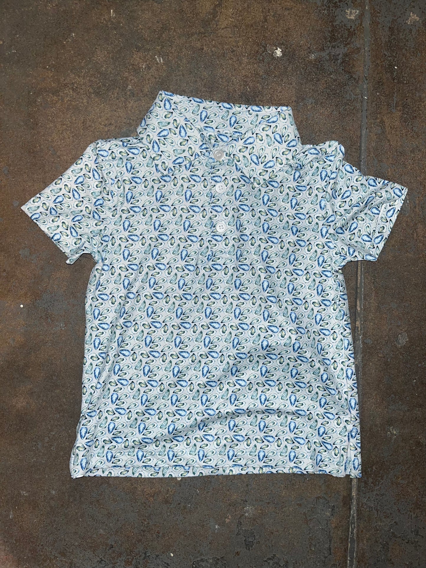 Oyster Print Polo