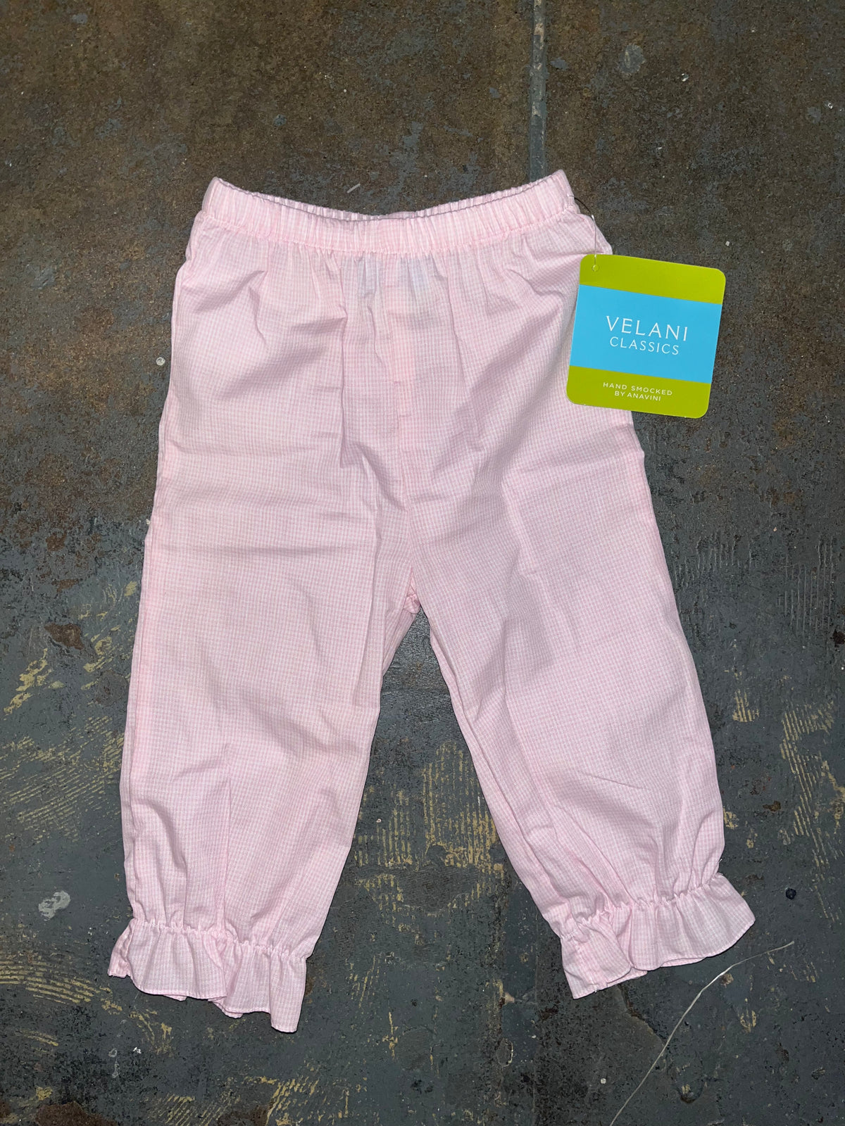 Girl's Gingham Pants