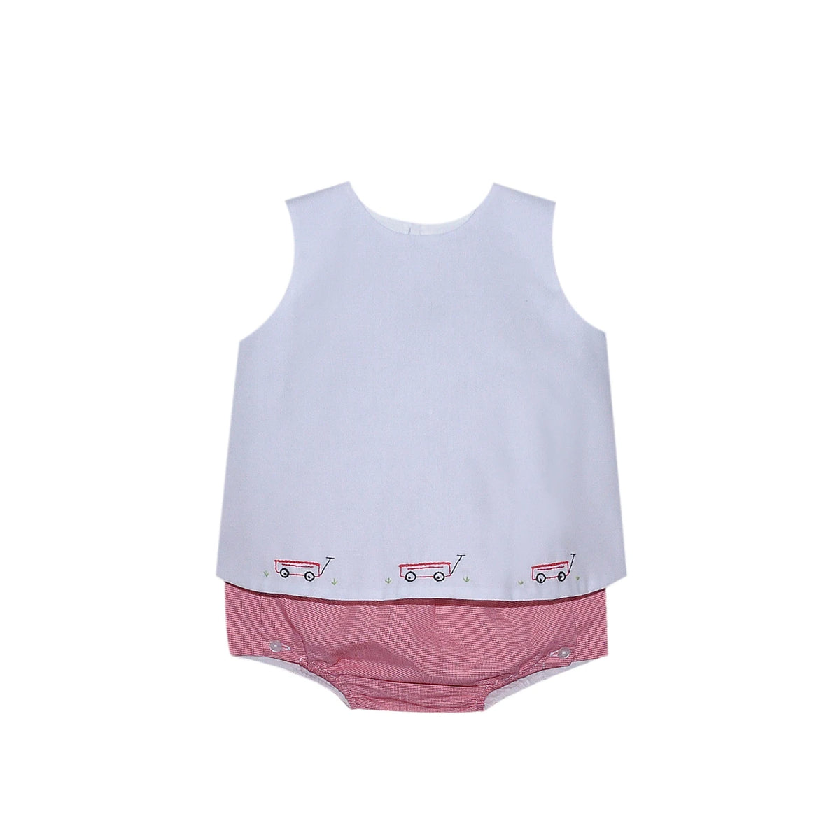 Bailey Diaper Set- Red