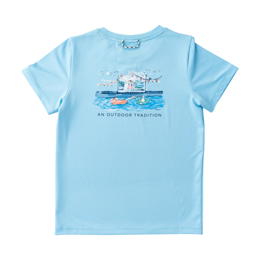 Pro Performance Short Sleeve T-shirt-Baltic Sea