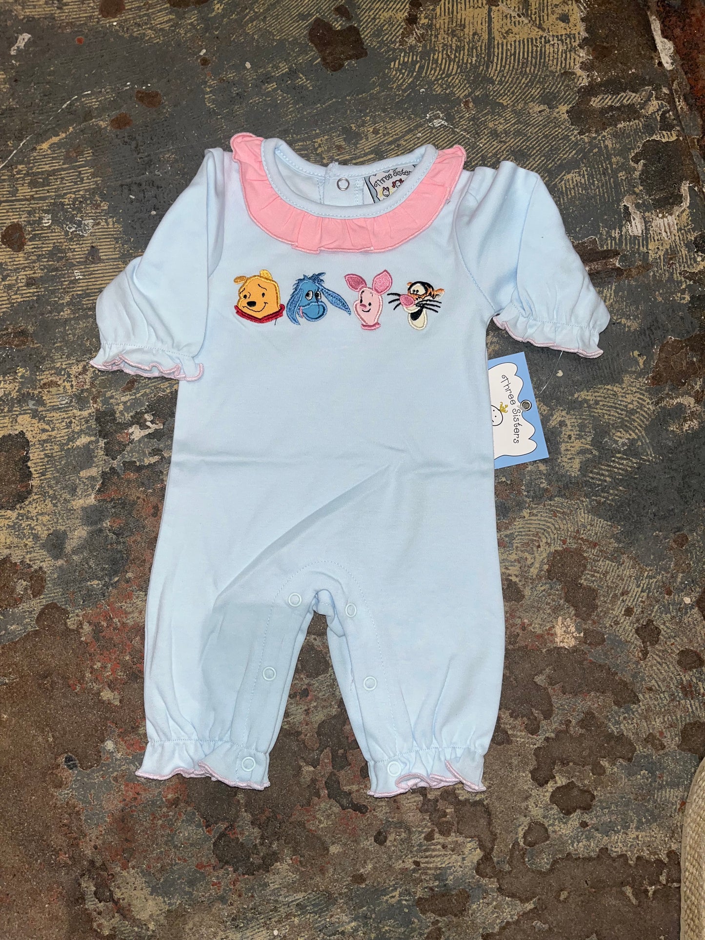 Bear and Friends Girls Romper