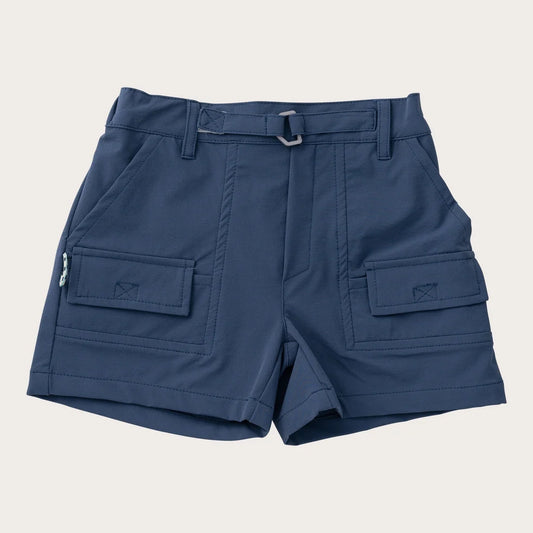 Boys' Inshore Performance Short- Navy Peony