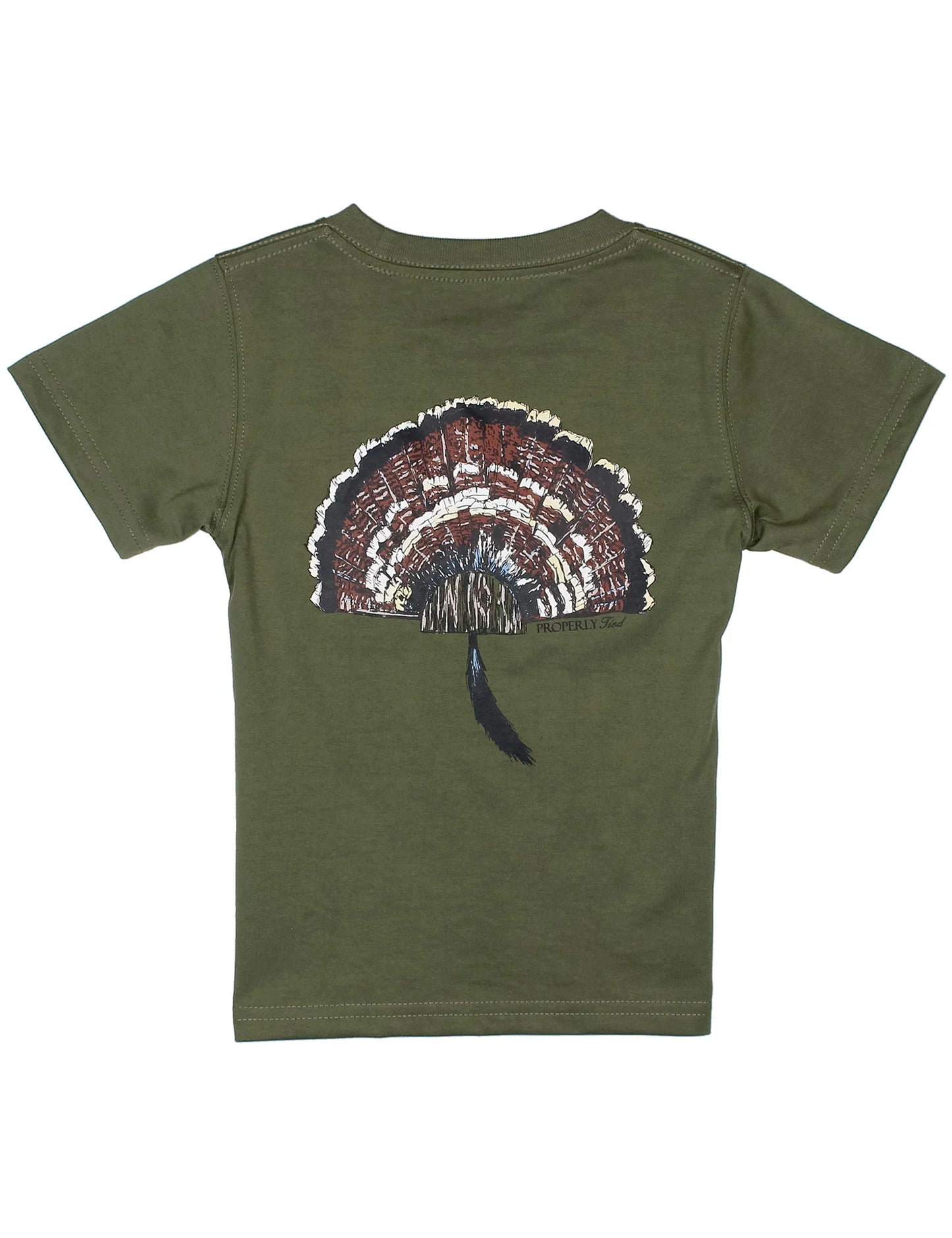 Boys Turkey Mount SS Olive