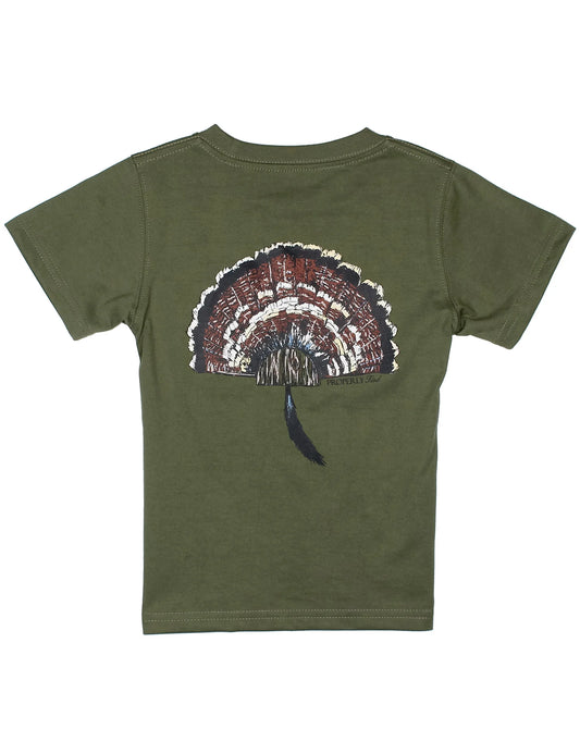 Boys Turkey Mount SS Olive