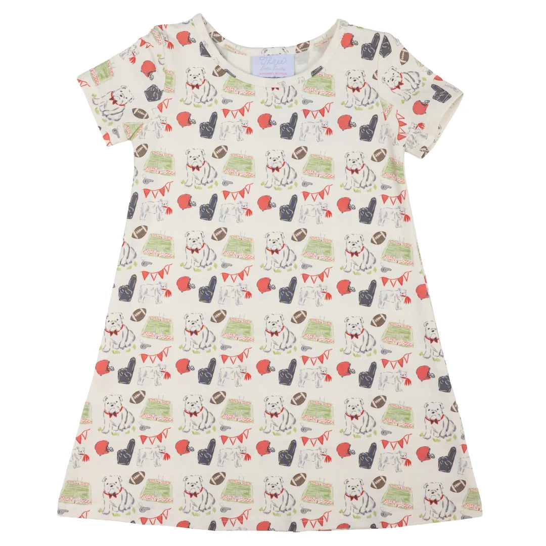 Charlotte Play Dress- Game Day Dawgs
