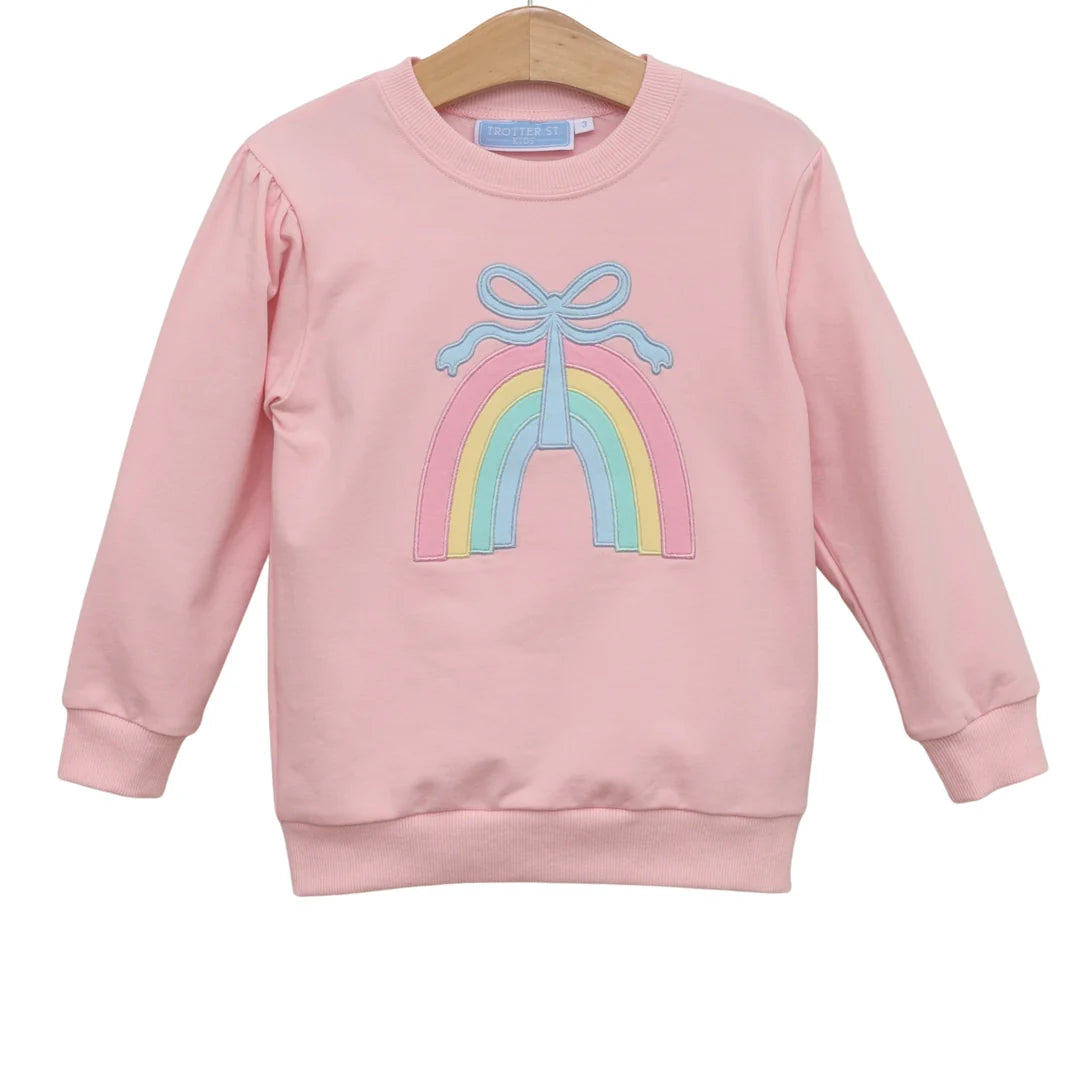 French Terry Pullover- Rainbow