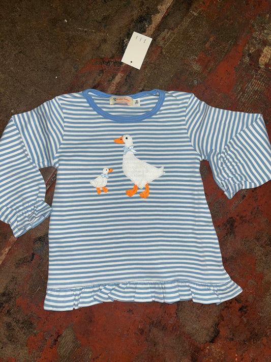 Girl's Goose and Duck Shirt