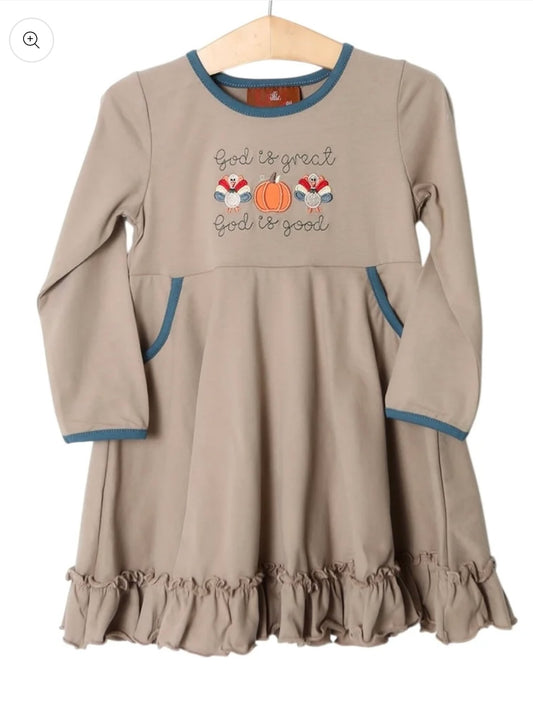 God is Great LS Dress
