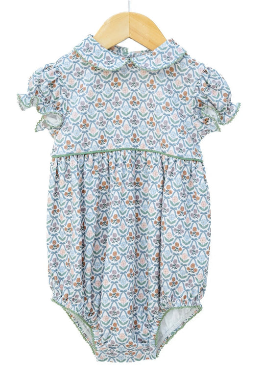 Green Retro Bows Emma Bubble