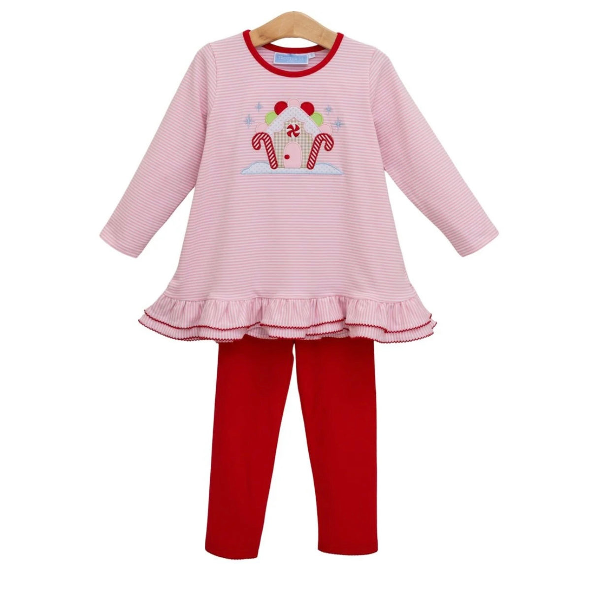 Gingerbread House Pant Set