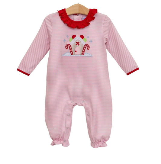 Gingerbread House Romper