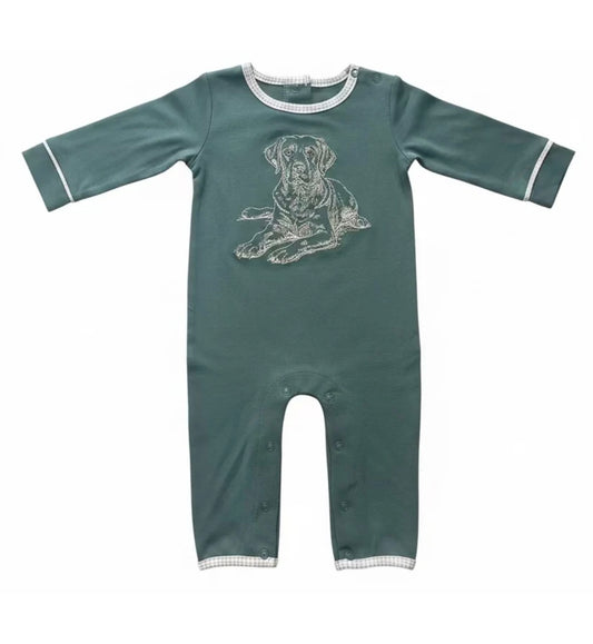Man's Best Friend Boys Romper
