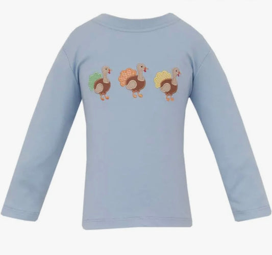 Turkey Boy's Blue Knit T-Shirt