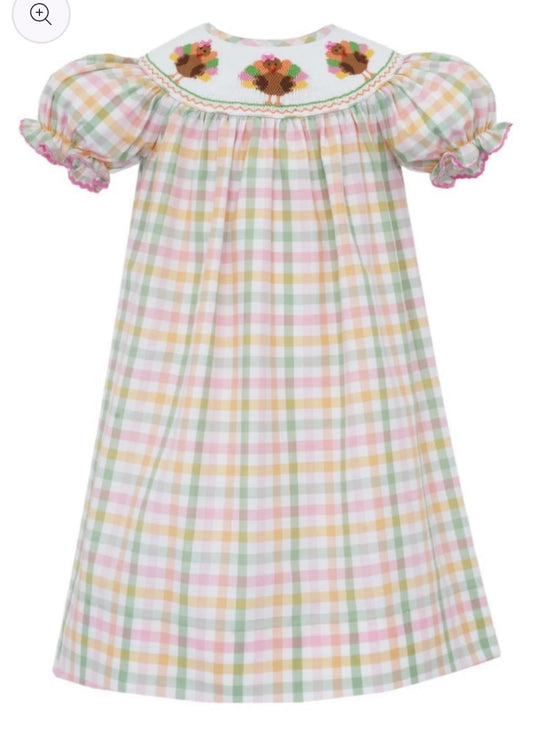 Turkey Girl's Pink Muli Color Bishop