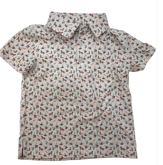 Waterfowl Print Polo