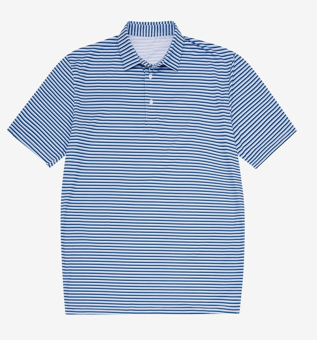 Light Blue/White/Navy Polo