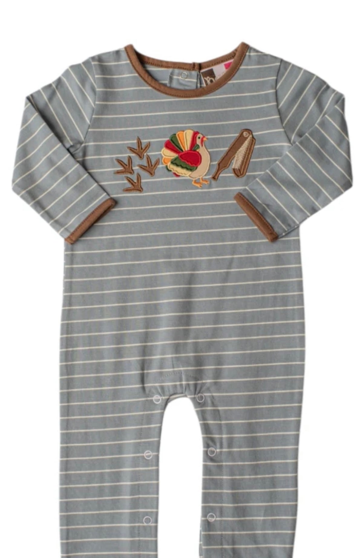 Turkey Hunting Boys Romper