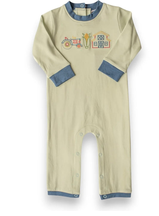 Down on the Farm Boys Romper