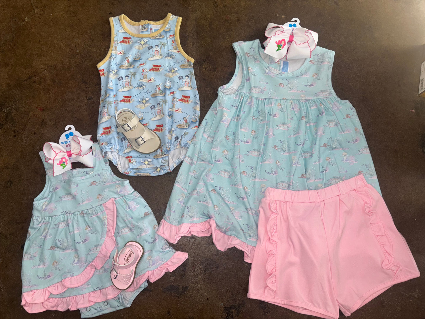 TSK Mermaid's Tale Short Set