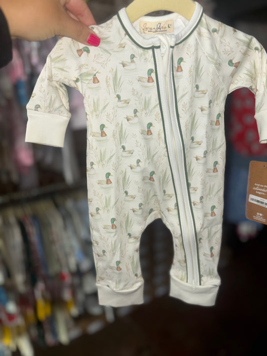 Mallard Pond Zip Playsuit