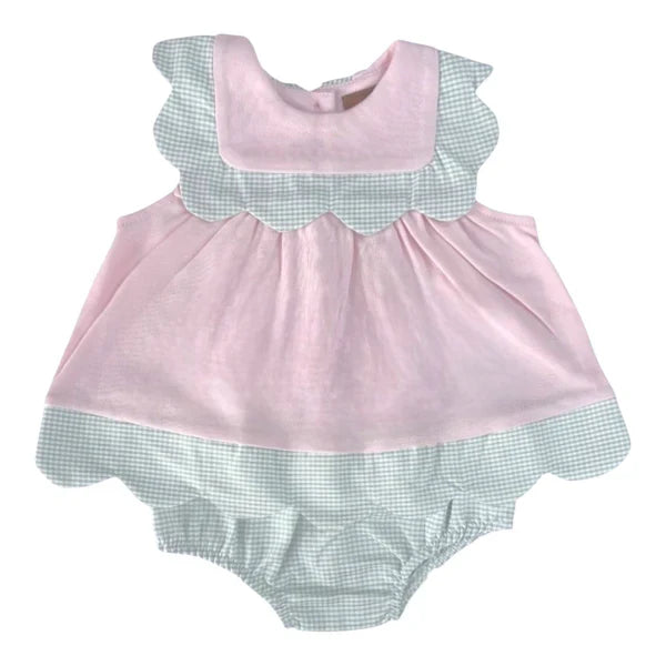 Lila Bloomer Set- Pink & Green