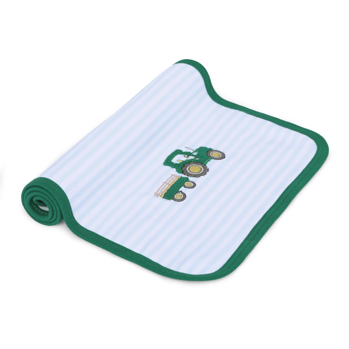 Little Farmer Applique Burp Cloth