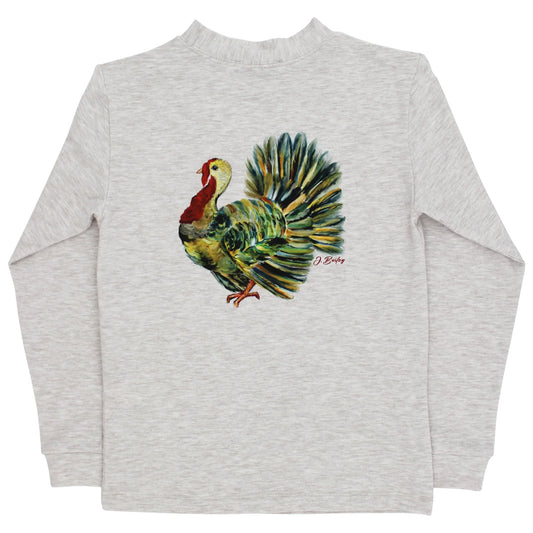 LS Logo Tee Turkey/Oatmeal