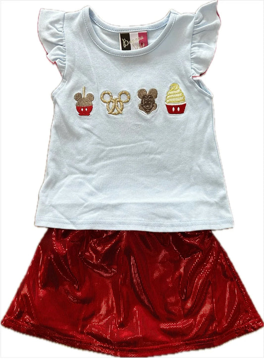 Magical Snacks Skort Set