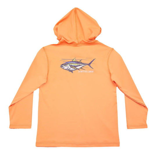 Coral Tuna Performance Hoodie