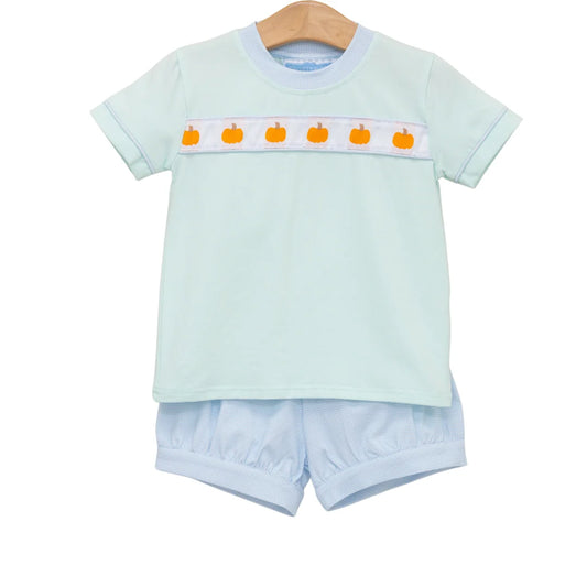 Pumpkin Rowe Banded Short Set