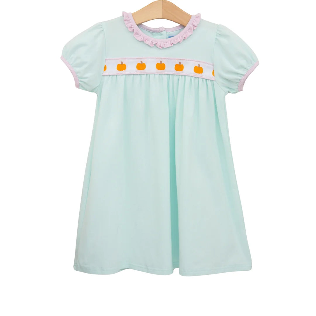 Pumpkin Rowe Dress