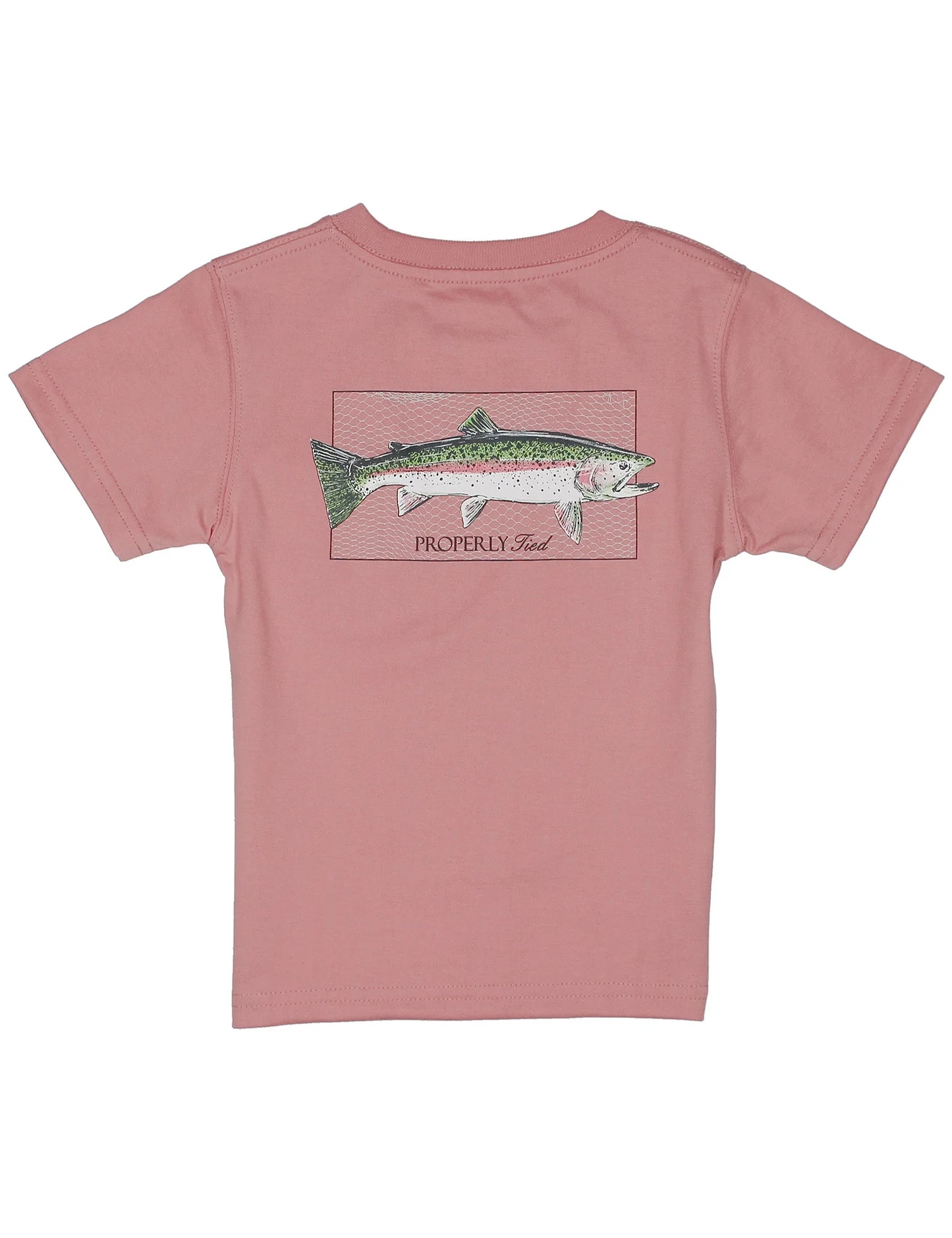 Boys Rainbow Trout SS Salmon