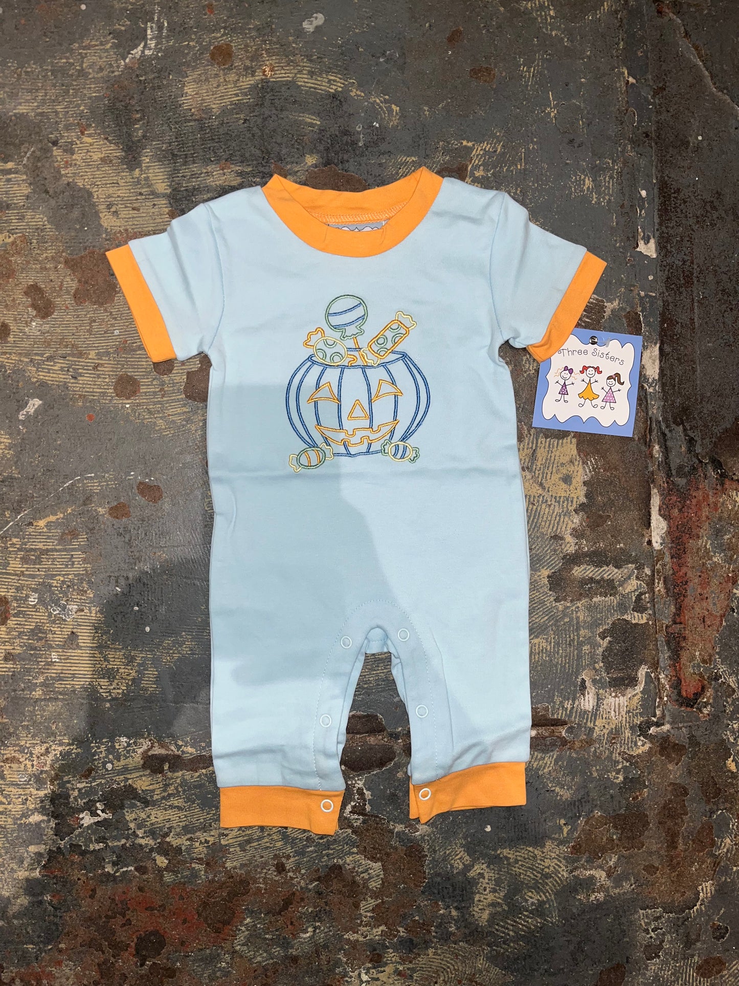 Trick or Treat Boys Romper
