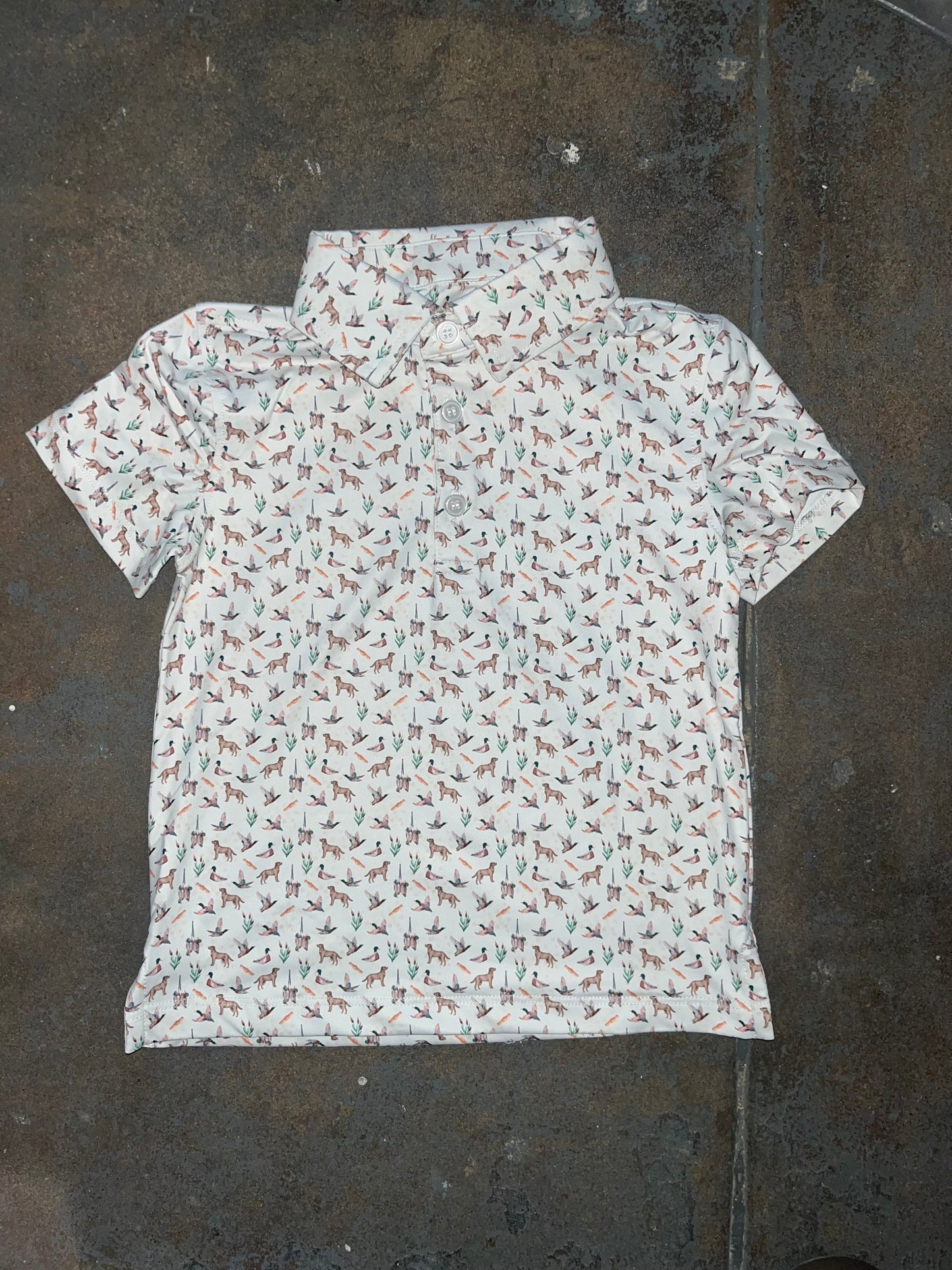 Waterfowl Print Polo